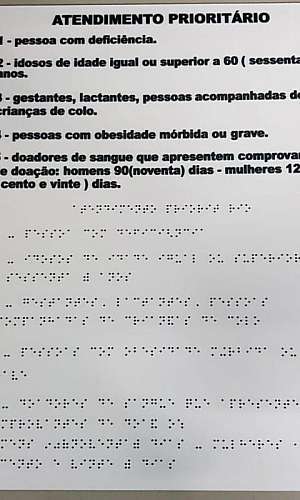 Comprar placas em braile Comprar placas em braile