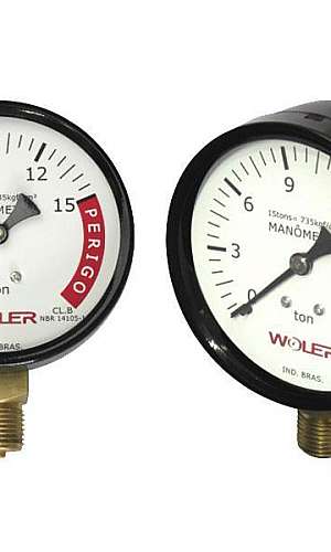 Manômetro para prensa hidráulica Manômetro para prensa hidráulica